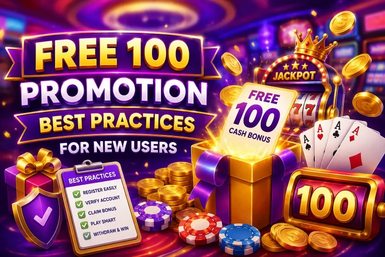 free 100 casino